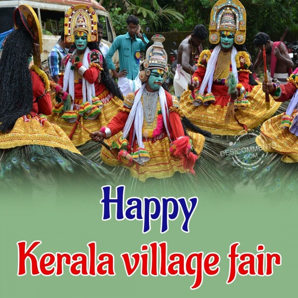 Happy Kerala Village Fair Photo