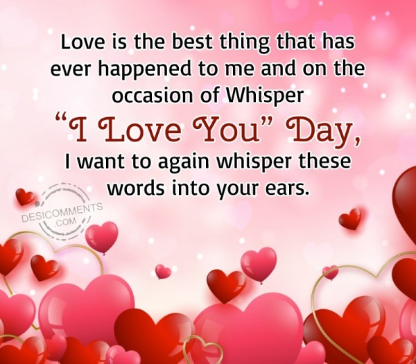 Love Is The Best Thing That Has Ever