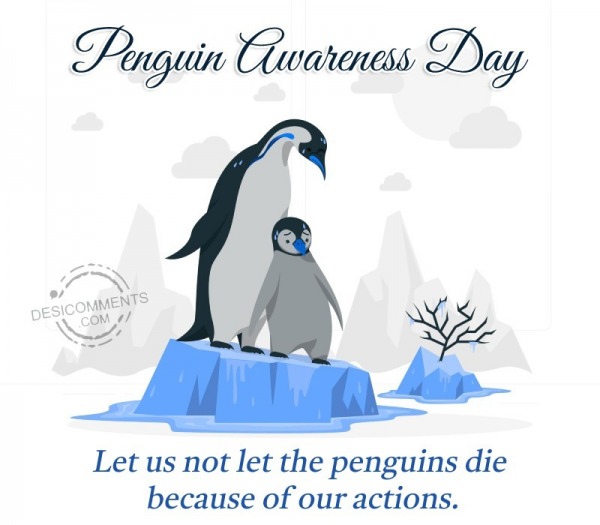 Let Us Not Let The Penguins Die