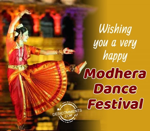 Wishing You A Very Happy Modhera Dance Festival