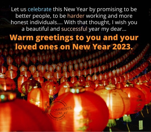 Let Us Celebrate This New Year By Promising