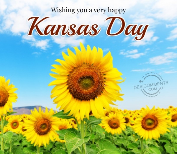 Wishing You A Very Happy Kansas Day Greetings