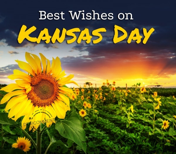 Bes Wishes On Kansas Day