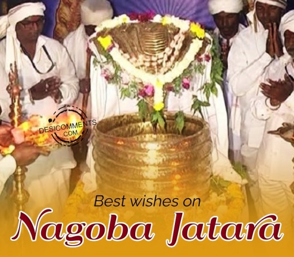 Best Wishes On Nagoba Jatara Quote Image