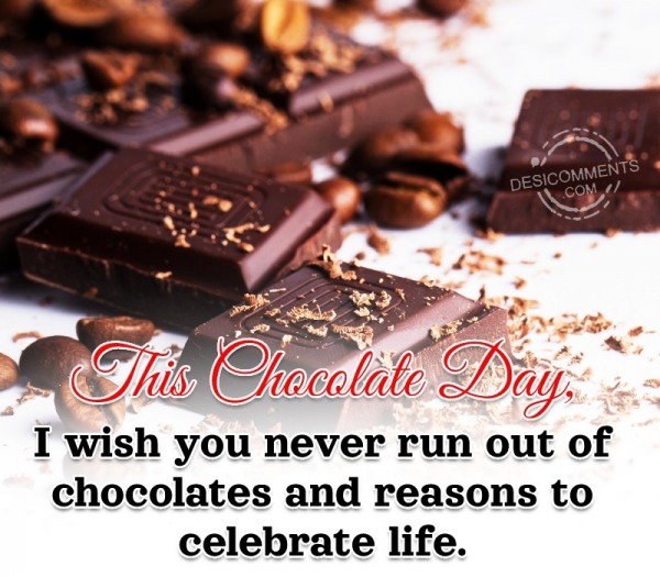 This Chocolate Day, I Wish You Never
