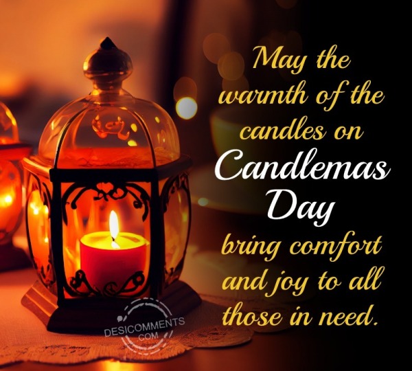 May The Warmth Of The Candles On Candlemas