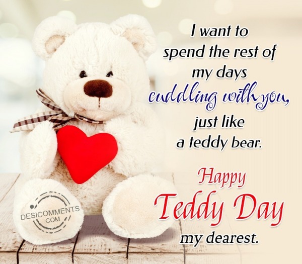 Happy Teddy Day, My Dearest