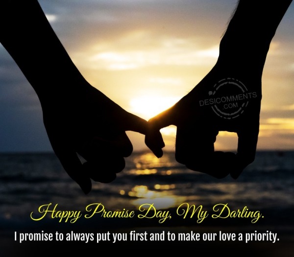 Happy Promise Day, My Darling