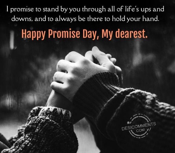 Happy Promise Day, My Dearest