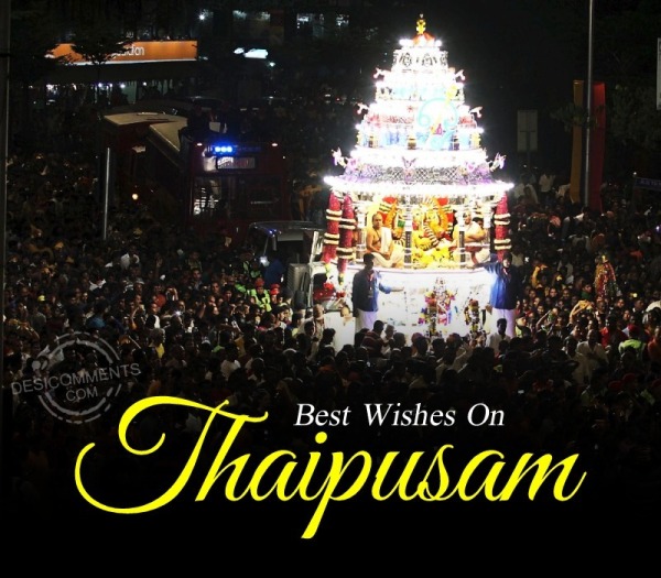 Best Wishes On Thaipusam