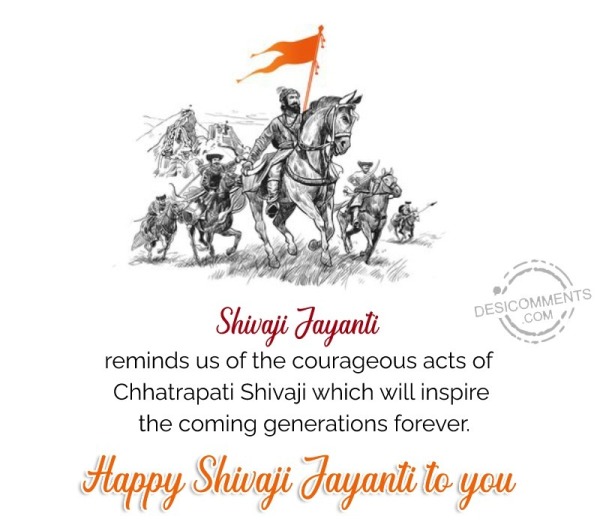 Chhatrapati Shivaji Maharaj Jayanti Wish Photo