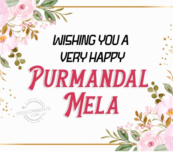 Wishing You A Very Happy Purmandal Mela