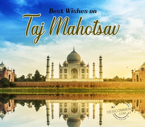 Best Wishes On Taj Mahotsav