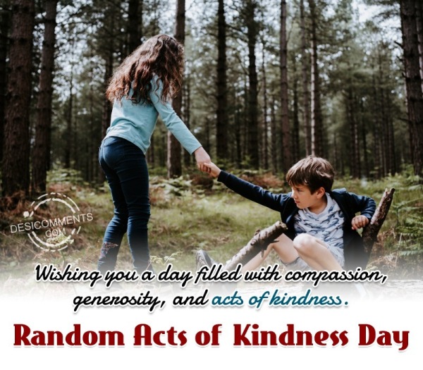 Generosity, And Acts Of Kindness