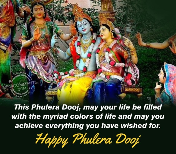 Happy Phulera Dooj Image