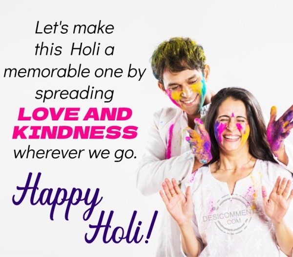 Let's Make This Holi A Memorable One