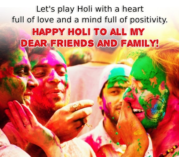 Let's Play Holi With A Heart Full Of Love