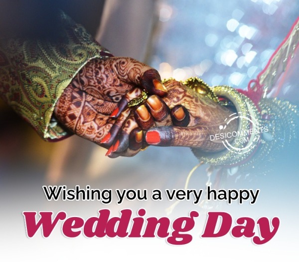 Wishing You A Very Happy Wedding Day