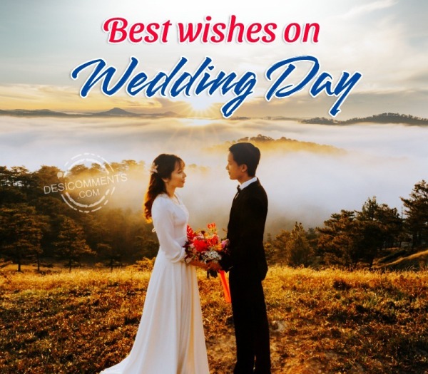 Best Wishes On Wedding Day