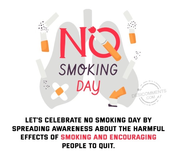 Let's Celebrate No Smoking Day By Spreading Awareness