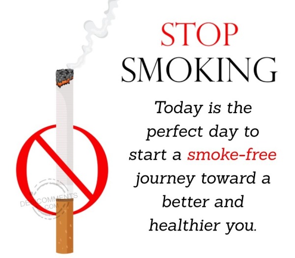 Today Is The Perfect Day To Start A Smoke-free