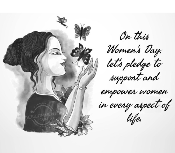 On This Women's Day, Let's Pledge To