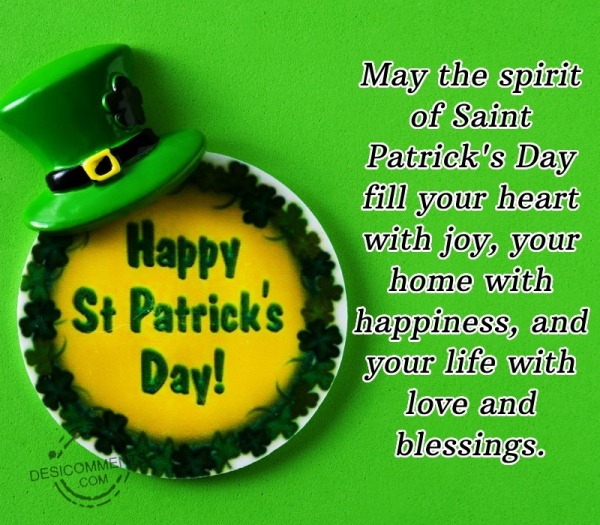 May The Spirit Of Saint Patrick’s Day