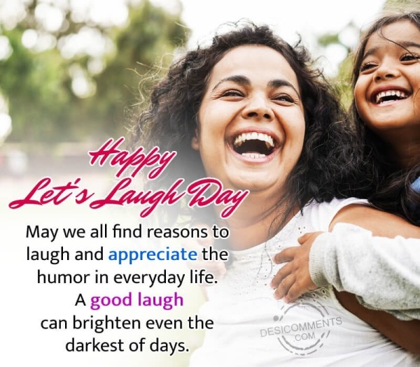 Happy Let's Laugh Day Picture