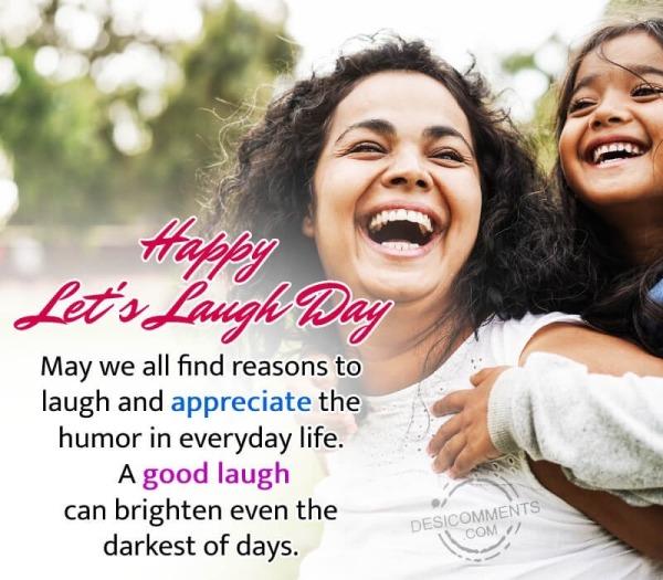 Happy Let’s Laugh Day Picture