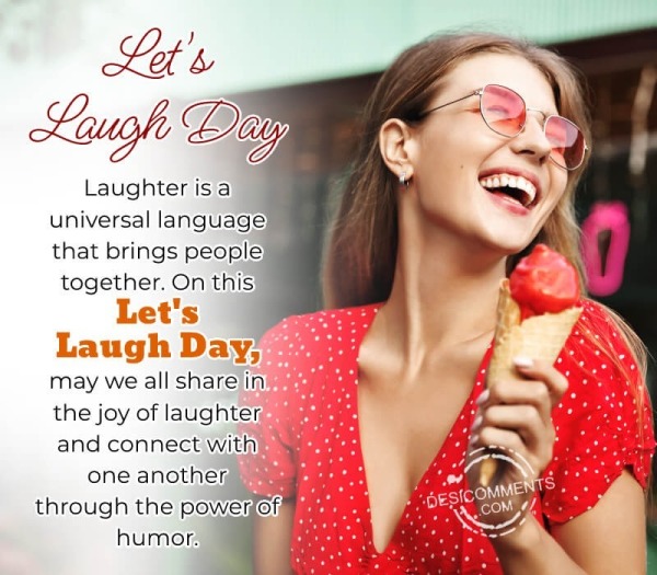 Let's Laugh Day Photo