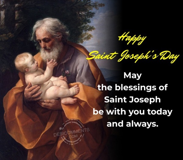 Blessings Of Saint Joseph Be With You