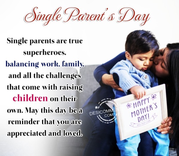 Single Parents Are True Superheroes, Balancing