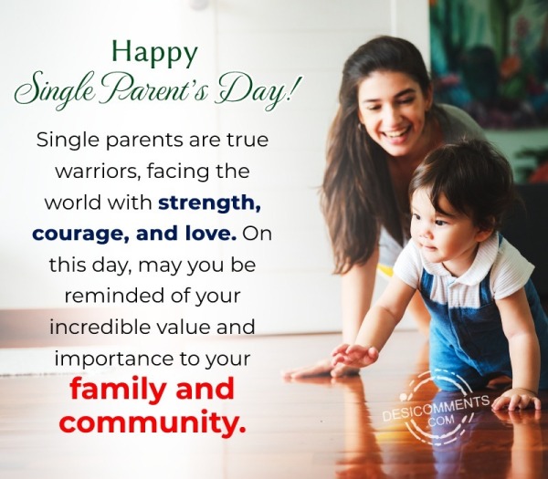 Single Parents Are True Warriors, Facing The