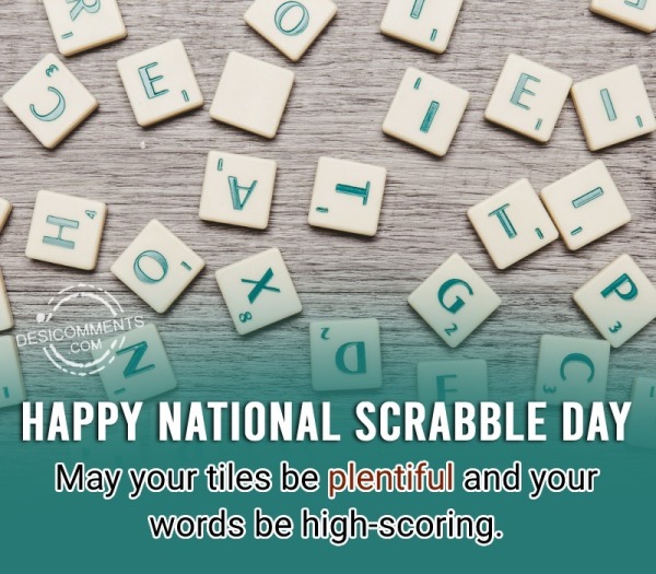 Happy National Scrabble Day