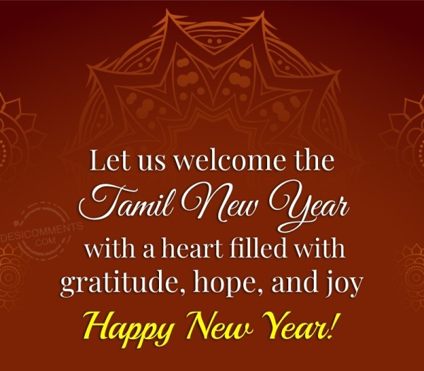 Happy Tamil New Year Pic