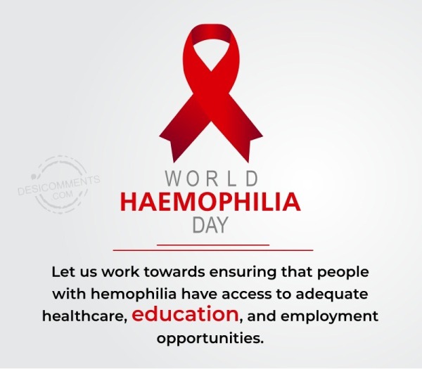 World Haemophilia Day Image