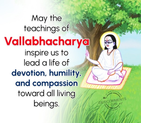 Vallabhacharya Jayanti Pic