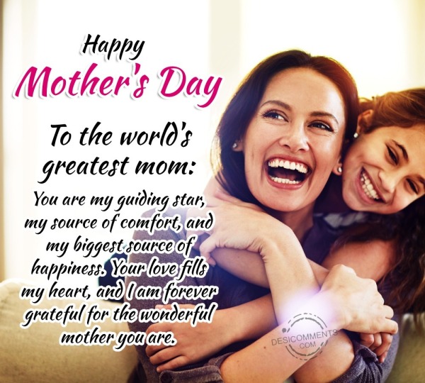 To The World’s Greatest Mom