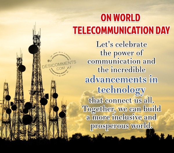 On World Telecommunication Day