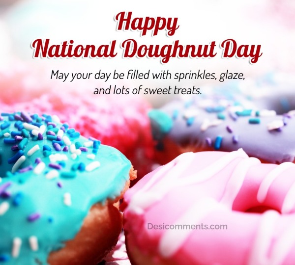 Happy National Doughnut Day! May