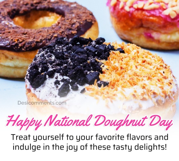 Happy National Doughnut Day! Treat yourself