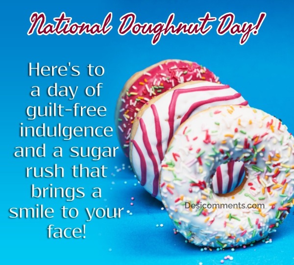 Happy National Doughnut Day! Here’s
