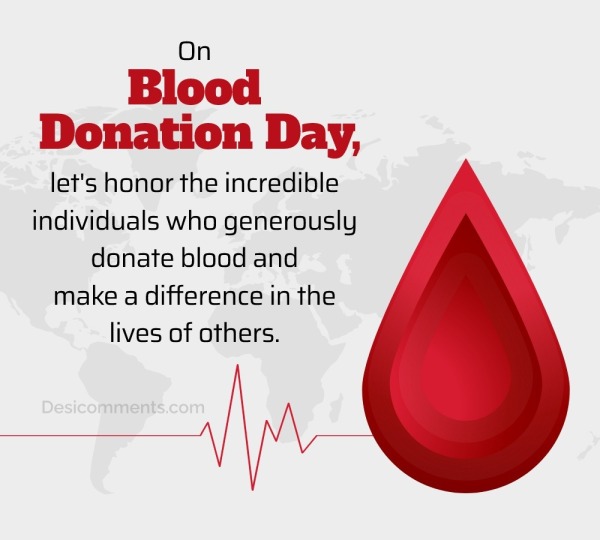 On World Blood Donor Day, Let’s Honor