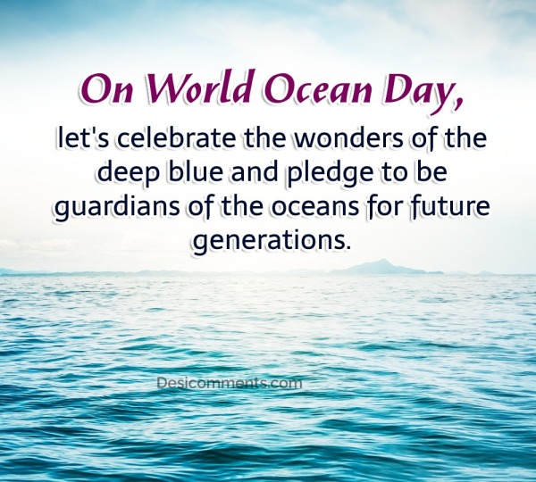 On World Ocean Day, Let's Celebrate