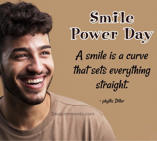 A smile is a curve that