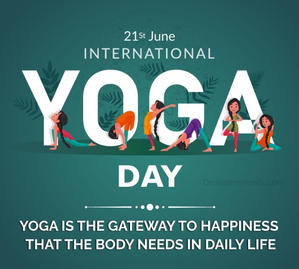 Yoga Is The Gateway To Happiness