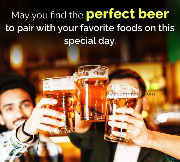 May You Find the Perfect Beer to Pair