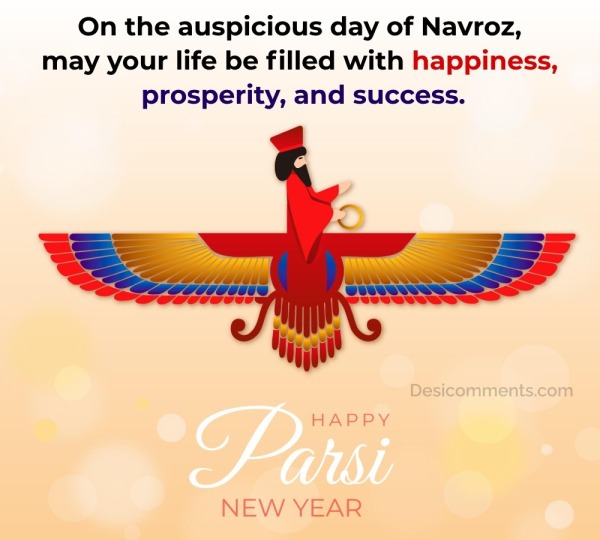 On the auspicious day of Navroz