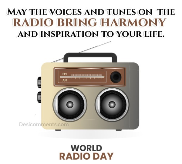 May The Voices And Tunes On The Radio