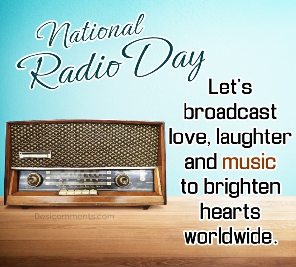 Let’s Broadcast Love, Laughter, And Music